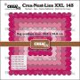 Crealies Crea-Nest-Lies XXL Große überbackene Quadrate CLNestXXL143 max. 13 x 13 cm (03-23)