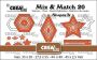 Crealies Mix&Match 20 CLMix20 27,5x55mm (08-23)