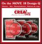 Crealies On the MOVE Design Q Cirkels CLMOVE18 folded: 10 x 12 cm (03-23)