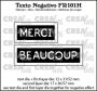 Crealies Texto Negativo Merci beaucoup - FR (H) FR101H max.17x36/57mm (07-23)