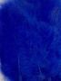 Marabou veren kobalt blauw 15 ST 