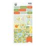 Piatek13 - Chipboard sticker sheet Fresh lemonade 01 P13-LEM-34 10,5x22cm (07-23)