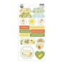 Piatek13 - Chipboard sticker sheet Fresh lemonade 03 P13-LEM-36 10,5x22cm (07-23)