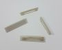 Brooch pin white with foam tape platinum 32mm 4pcs 11808-1162