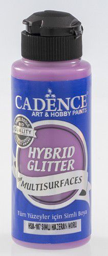 cadence hybride acrylverf glitter goud hazeran paars 01 189 0107 0120 120 ml 1021