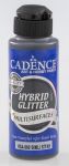 hybrid glitter paint for multisurfaces