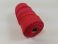 cotton macram cord spool nr 32 2mm 100grs red 43mtr