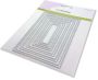 CraftEmotions Big Nesting Die - scalop rectangles Card 150x160 - scalop 8 - 15cm
