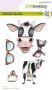 CraftEmotions clearstamps A6 - Cows 2 Carla Creaties (04-24)