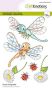 CraftEmotions clearstamps A6 Daryl dragonfly Lian Qualm (02-24)
