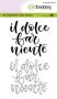 CraftEmotions clearstamps A6 - handletter - il dolce far niente (IT) Carla Kamphuis 