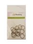 CraftEmotions Click rings / bookbinder rings 19mm 12 pc 