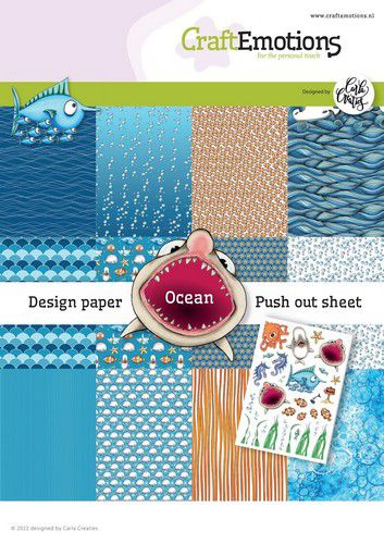 craftemotions design ocean 12 vel push out vel a5 carla creaties a5 121 0522