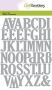CraftEmotions Die - alfabet hoofdletters Card 10,5x14,8cm 