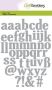CraftEmotions Die - alphabet minuscule Card 10,5x14,8cm 