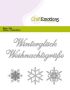 CraftEmotions Die Text - Winterglück (DE) Card 11x9cm