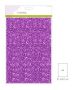 CraftEmotions glitter cardboard 5 Sh purple +/- 29x21cm 220gr