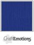 CraftEmotions linen cardboard 10 Sh blue 27x13,5cm 250gr / LHC-46