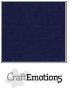 CraftEmotions linen cardboard 10 Sh dark blue 27x13,5cm 250gr / LHC-05