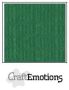 CraftEmotions linen cardboard 10 Sh leaf green 27x13,5cm 250gr / LHC-63