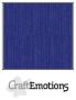 CraftEmotions linen cardboard 10 Sh sapphire blue 30,5x30,5cm / LC-56