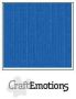 CraftEmotions linge carton 10 Pc bleu de signal 30,5x30,5cm / LC-15
