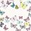 craftemotions napkins 5pcs butterflies 33x33cm ambiente 13310000 