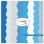 craftemotions paper pad delft blauw 24 vl 305x305cm 12 inch 0223