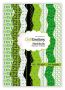 CraftEmotions Paper pad Stockholm - green 24 sh A5 14,8x21CM (02-23)
