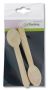 CraftEmotions Wooden mixing spoons 12pcs 16,5cm (01-24)