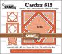 Crealies Cardzz Frame & Inlay Beth diamant CLCZ513 8,3x8,3 - 7,8x7,8cm + inlay dies