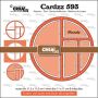 Crealies Cardzz Frame & inlay Mandy CLCZ593 11,5x11,5cm (07-23)