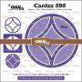Crealies Cardzz Frame & inlay Nina CLCZ595 max. 11,5 x 11,5 cm (10-23)