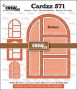 Crealies Cardzz Frame & inlay Robine CLCZ571 max. 8,5 x 12,5 cm (10-23)