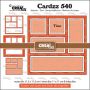 Crealies Cardzz Frame & inlay Tina CLCZ540 11,5x11,5cm (01-24)