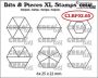 Crealies Clearstamp Bits&Pieces XL no. 03 Zeshoeken CLBPXL03 25x22mm (07-21)