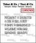 Crealies Clearstamp Text&Co ENG word Baby (Eng) CLWSEN03 5x4x42mm