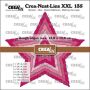 Crealies Crea-nest-dies XXL Sterne mit offenem Rand CLNestXXL135 max. 13,9x14,6cm (08-22)