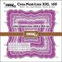 Crealies Crea-Nest-Lies XXL Fantasievierkant A kleine streepjes CLNestXXL155 13x13 cm (06-23)