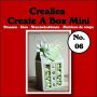 Crealies Create A Box Mini no. 06 Milk carton 105x125mm / CCABM06