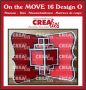 Crealies On the MOVE Design O Pop Up Card CLMOVE16 folded: 10,5x14,5cm (01-23)