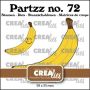 Crealies Partzz Bananas large CLPartzz72 59x55mm (08-23)