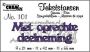 Crealies Tekststanz - Met oprechte deelneming (NL) CLTS101 91x21-11x42-11x55 mm