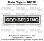 Crealies Texto DK: GOD BEDRING (horizontaal) DK12H max.17x68mm (12-22)