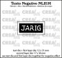 Crealies Texto Negativo JARIG (H) - (NL) NL21H 36x17mm (01-24)