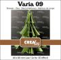 Crealies Varia 09 3D Christmas Bauble CLVARIA09 60x80mm(use12xfor3Deffect) (08-23)