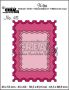 Crealies Xtra ATC postzegel + kleine postzegel CLXtra45 40x55mm - 63,5x88,9mm 