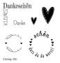Dini Design Clearstamps Danke (DE) #5011