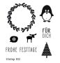 Dini Design Clearstamps Frohe Festtage (DE) #5013 