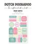 Dutch Doobadoo Die Cut Sheet A4 Santa 474.007.026